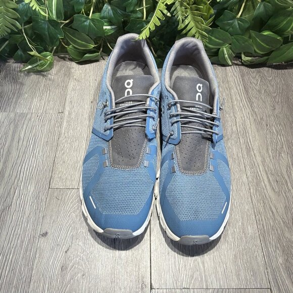 On Cloud 5 Swiss Engineering Mens Size 12.5 Shoes Blue  White Athletic Shoes main image 8